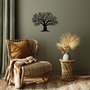 Wallity Monumental Tree Medium Escultura de pared de metal